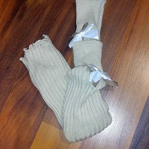 Boot Leg Warmers with bow